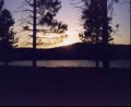 Sunset at Eagle Lake